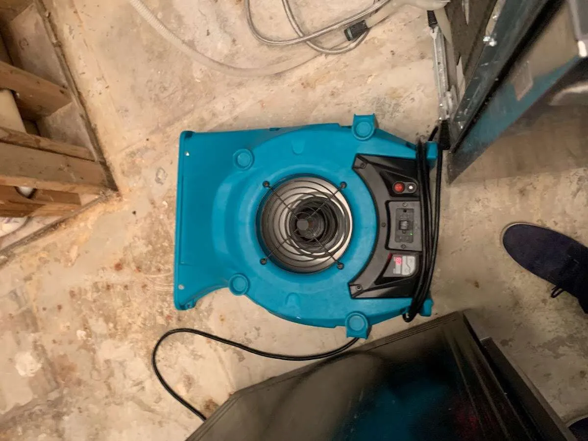 Air mover drying equipment for Mold Remediation & Removal in Scaggsville